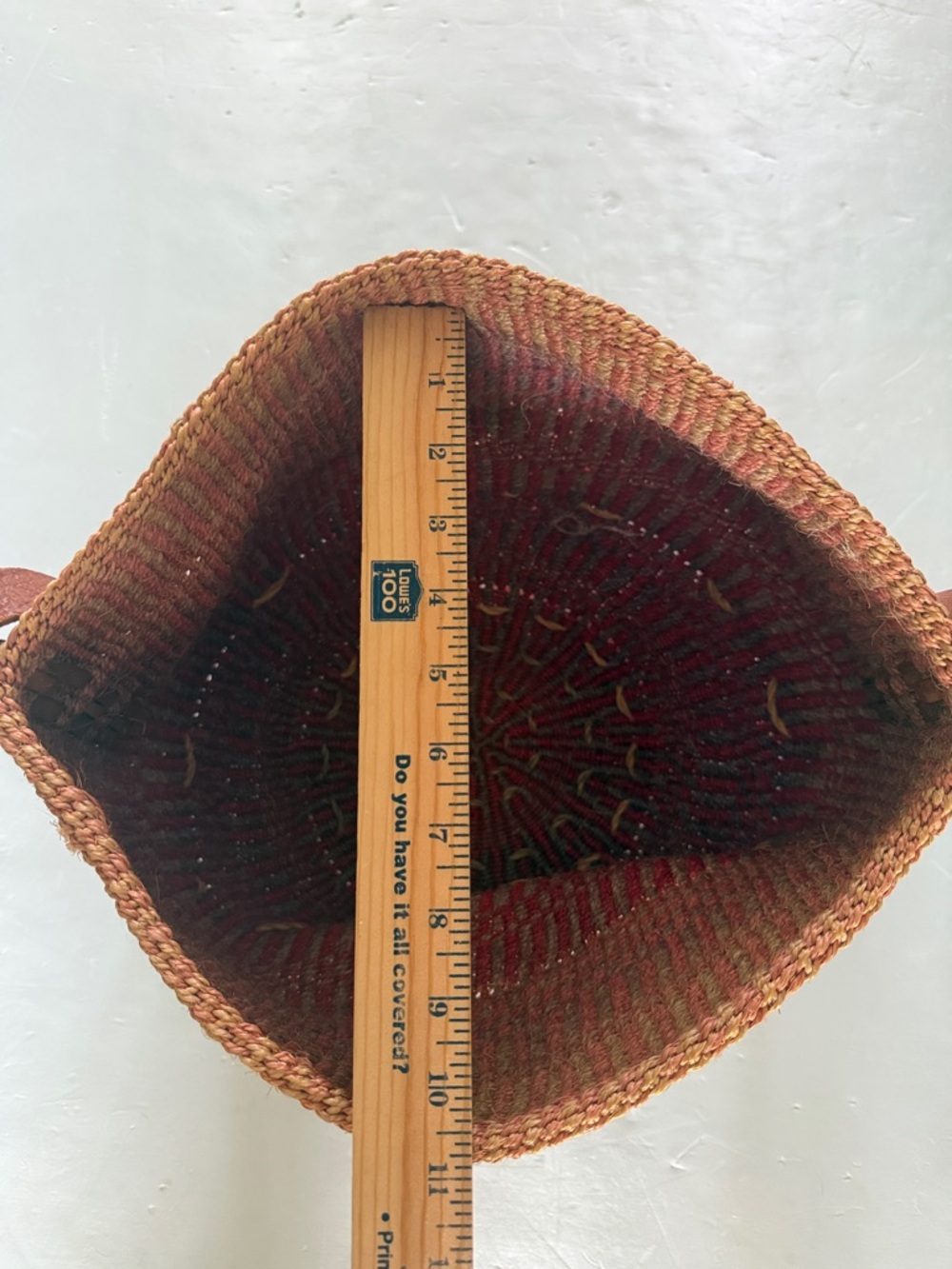 Woven Sisal Market Tote Bag Boho Kenyan Kiondo Basket Purse Eclectric Coastal - Picture 15 of 16
